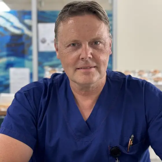 Dr Gert Tollesson, neurosurgeon, Brisbane